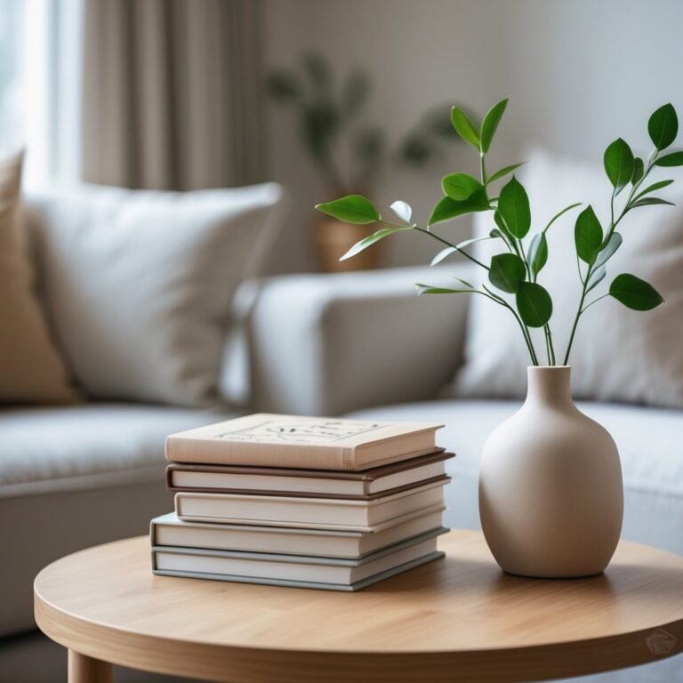 Creative Ways to Decorate a Living Room Side Table: