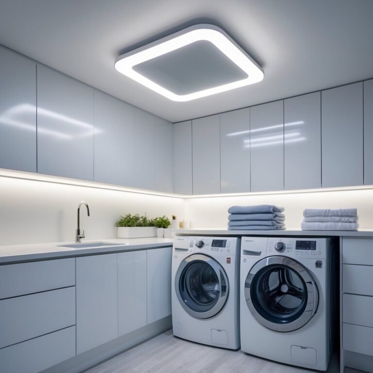 Choose the Perfect Light Fixture for Laundry Rooms: