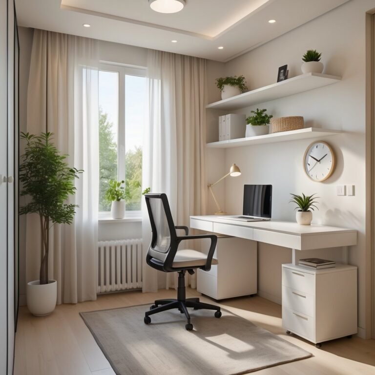 How to Design a Functional Home Office in a Small Space